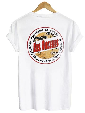 LOS CALIFORNIA TSHIRT BACK