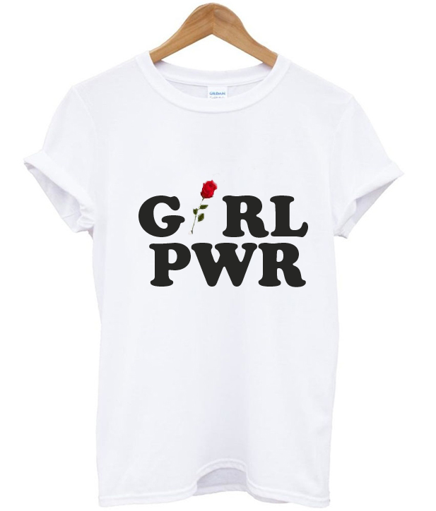 girl power rose T Shirt