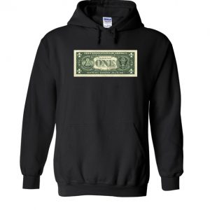America One Dollar Bill Hoodie