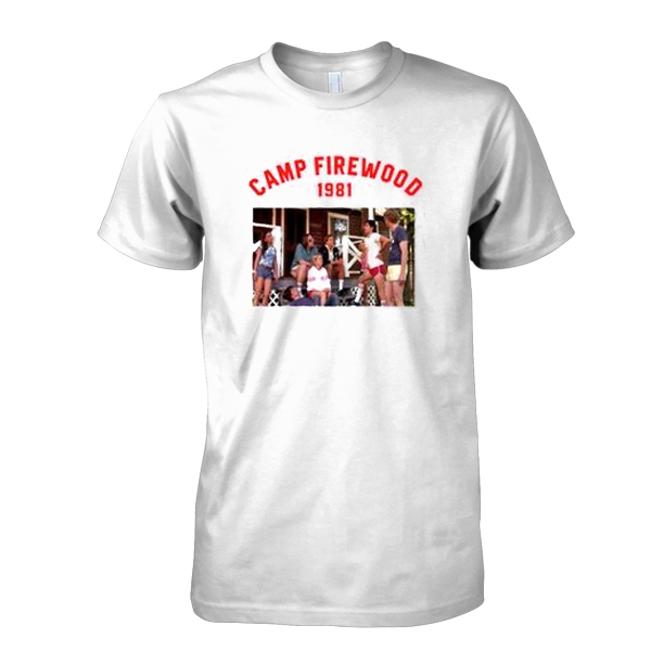 camp firewood tshirt