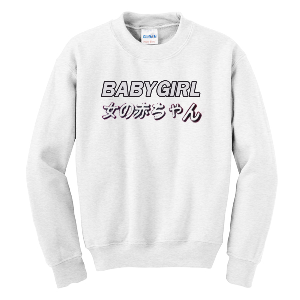 Baby Girl Japanese Sweatshirt