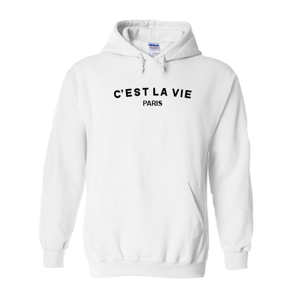 C'est La Vie Paris Hoodie