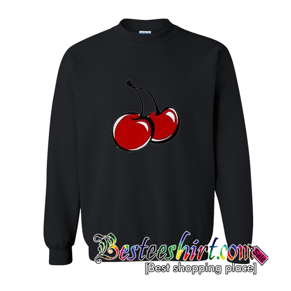 cherry sweatshirt