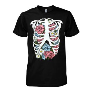 Floral Rib Cage T-Shirt