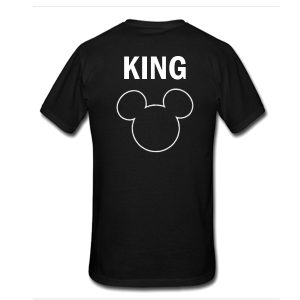 King Disney T-Shirt Back