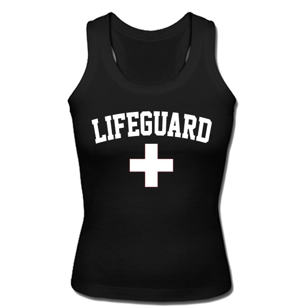 Lifeguard Black Tank Top