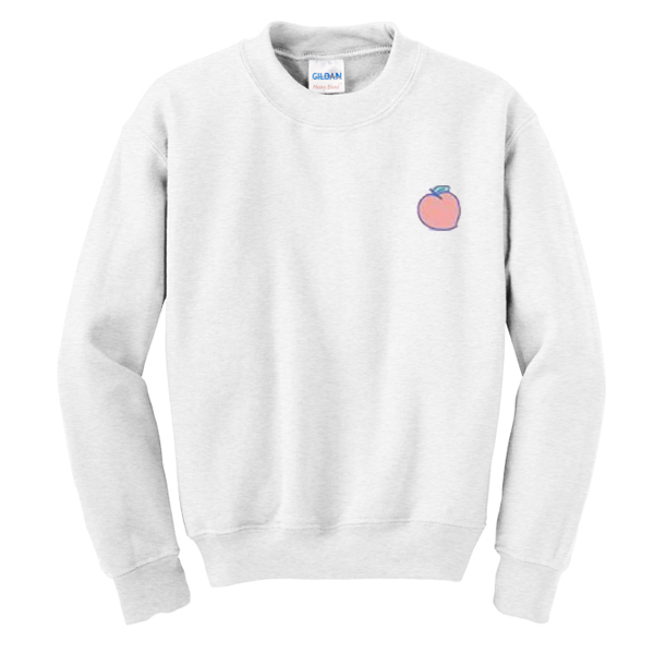 peach adidas sweatshirt