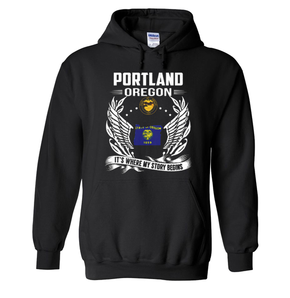 Portland Oregon 1859 Hoodie
