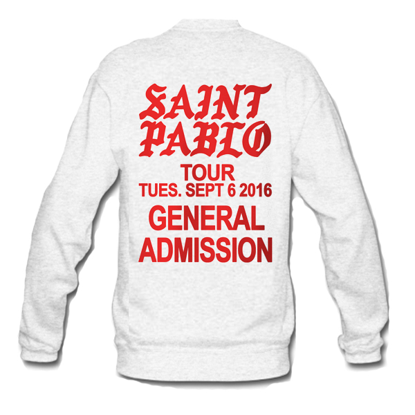 saint pablo sweater