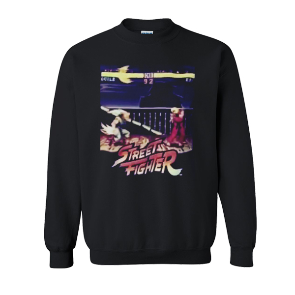 street fighter sweatshirt