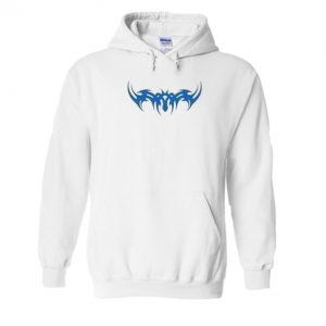 Tribal Bat Letter Hoodie