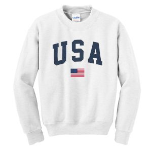 USA Flag Sweatshirt