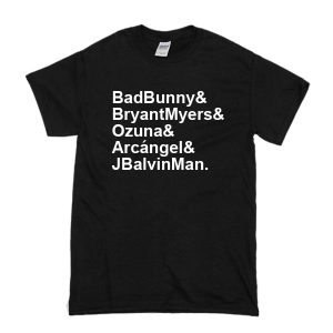 Bad Bunny and Bryant Myers T-Shirt