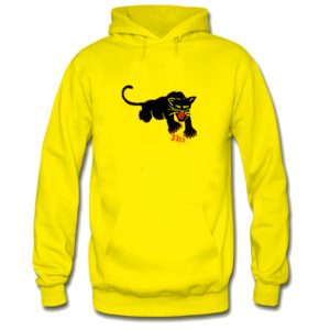 Black Panter Cat 332a Hoodie