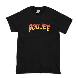 Boujee Flame Font T-Shirt