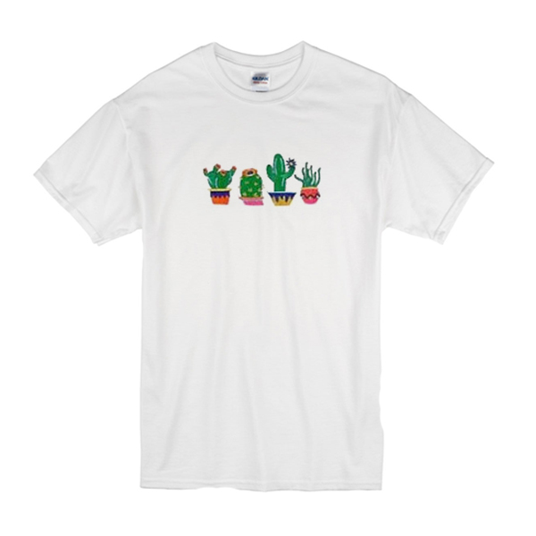 cactus christmas tree shirt