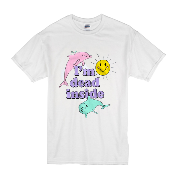 kiss me i m dead inside t shirt