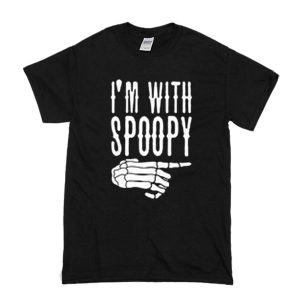 I'm With Spoopy T-Shirt