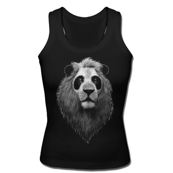 Lion Panda Tank Top
