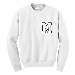 M Font Sweatshirt