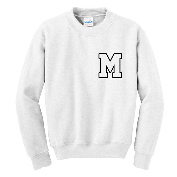 M Font Sweatshirt
