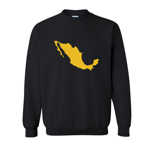 Mexico Map Sweatshirt