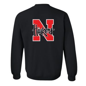 N Huskers Sweatshirt Back