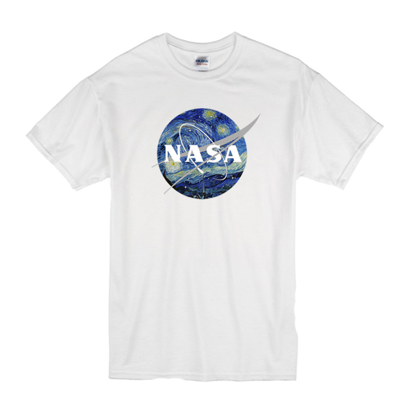 nasa van gogh shirt