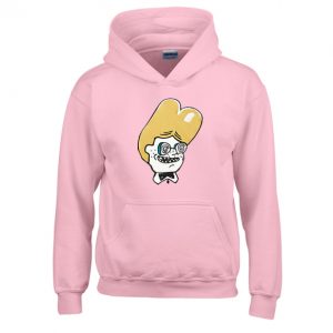 Nerd Boy Cartoon Hoodie
