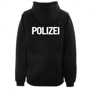 Polizei Back Hoodie