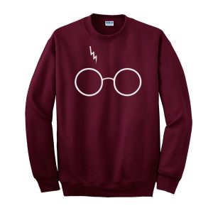 Scar and Glasses Harry Potter Sweatshirt