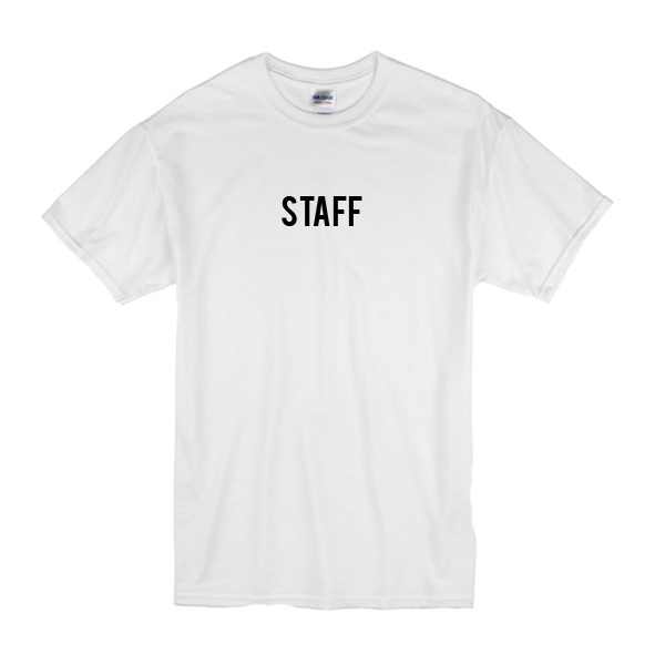 staff only shirt