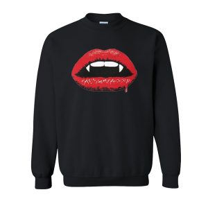 Vampire Fangs Sweatshirt