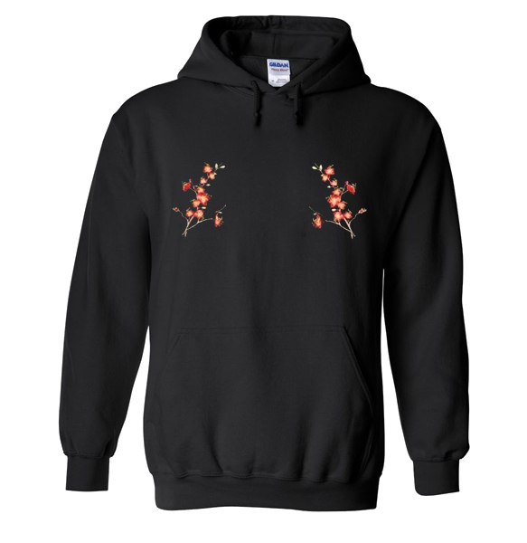 Japanese Floral Hoodie