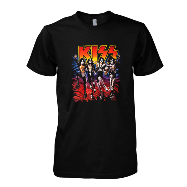 kiss dog shirt