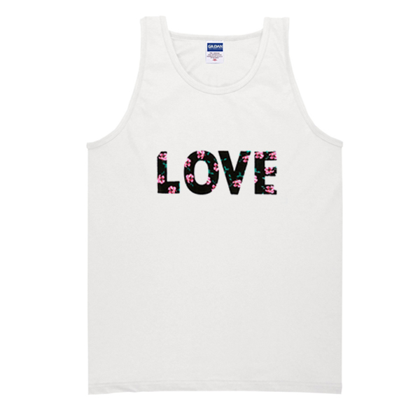 Love Floral Tank Top