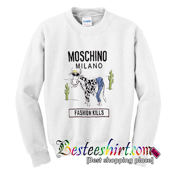 moschino milano sweatshirt