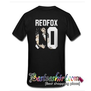 REDFOX Anime T-Shirts Back