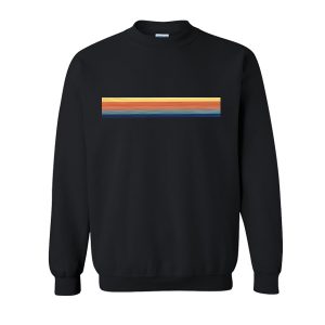 Rainbow Stripe Sweatshirt