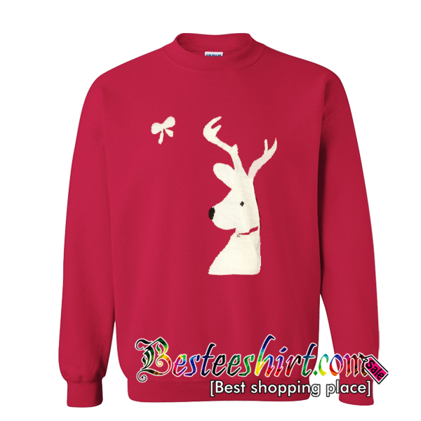 reindeer names sweatshirt