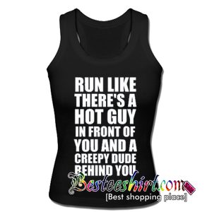 Run Hot Guy Tank Top