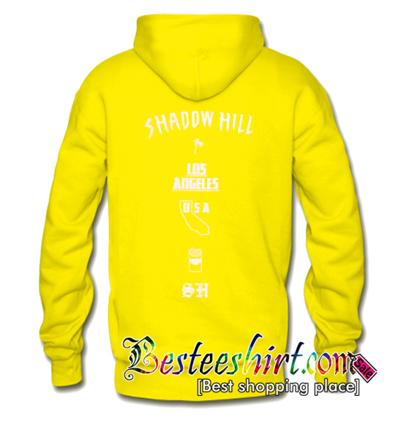 shadow hill yellow hoodie