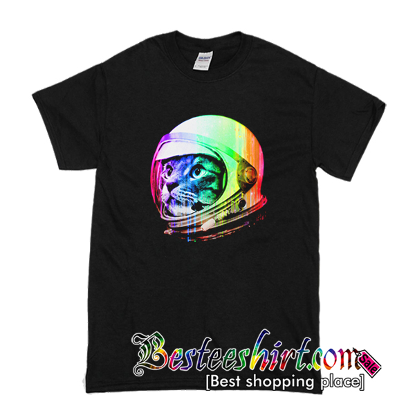 Astronaut Space Cat T-Shirt