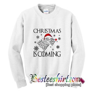 holidays are coming sweatshirt