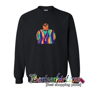 Faith Evans and Biggie Sweatshirt