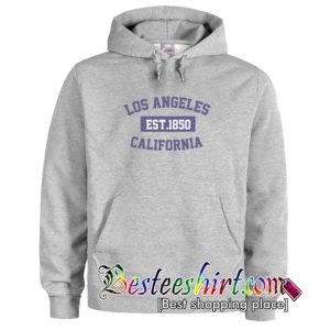 Los Angeles California Est-1850 Hoodie