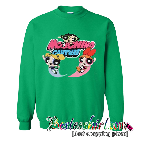 moschino couture sweatshirt