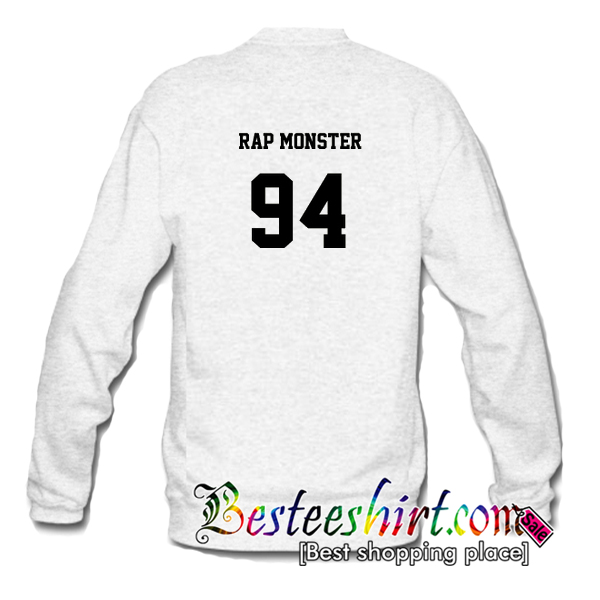 rap monster sweatshirt