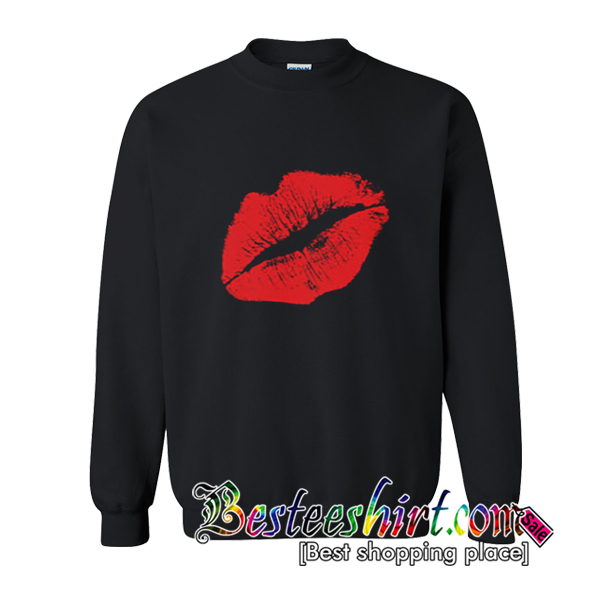 Red Lips Sweatshirt
