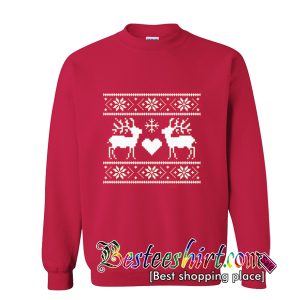 Reindeer Christmas Sweatshirt